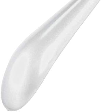 Mawa by Reston Lloyd BodyForm Series Non-Slip Space-Saving Clothes Hanger with Bar For Pants, 16 1/2", Style 42/LS, Set of 5, White