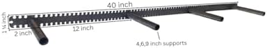Floating Shelf Brackets - Sheppard Brackets - Easy Install - Heavy Duty (40 inch Build Kit)