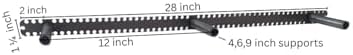 Floating Shelf Brackets - Sheppard Brackets - Easy Install - Heavy Duty (28 inch Build Kit)