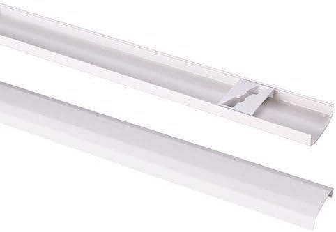 Cable Cover Raceway Organizer Management KIT for Flat Screen TV MOUNTS (20 Pack, 43 Inches)