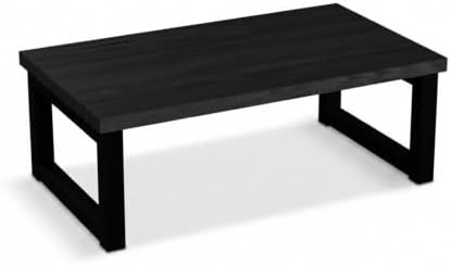 Relaxdays Monitor Stand, Desk Organiser, Ergonomic Screen Holder for Table, Home and Office, HWD: 15 x 40 x 23 cm, Black