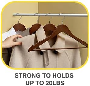 Lotus Wooden Hangers, Solid Wood Shirt Hangers,Dress Coat Jacket Clothes Hangers,with Extra Smooth Finish, 360 Degree Sw