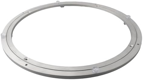 16in Stainless Steel Swivel Turntable Lazy Susan Base, Rotating Bearing, Aluminum Alloy