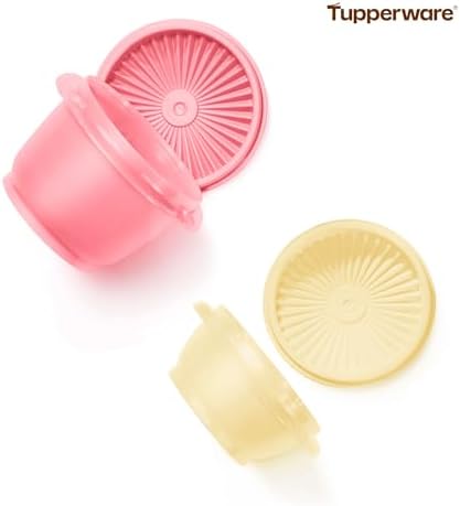 Tupperware Heritage Collection, New 12 Piece Food Storage Container Set in Vintage Warm Colors, Dishwasher Safe and BPA Free (6 containers, 6 lids)