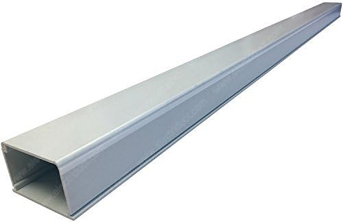 Electriduct XX-Large Latching Cable Raceway - 3" x 2" Channel Size - 1 Stick - 58" - White