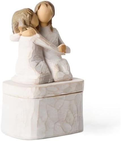 Willow Tree Sister mine Keepsake Box, sculpted, hand-painted Keepsake Box