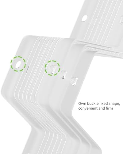Honeycomb Separator Adjustable Drawer Organizer Divider for Underwear Belt-Scarf Socks Organizer (White(2pcs))