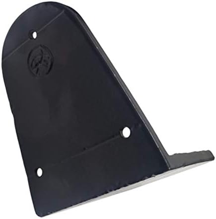 Adonai Hardware Elioenai Antique Cast Iron Shelf Bracket (Supplied as 2 Pieces per Pack) - Matte Black Powder Coated