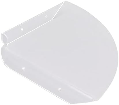 Corner Shelf, Set of 2 Wall Mount Corner Shelf Organizer Acrylic Wall Storage Display Shelves for Living Room Bedroom Ba