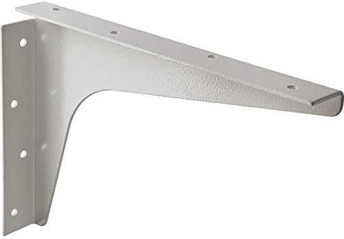 Heavy-Duty Shelf Bracket (15 x 21”) – Shelf Brackets Heavy Duty Holds up to 1000 lbs. Per Pair – Ultra-Durable, Semi-Glo