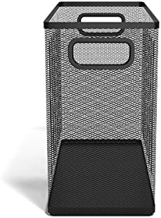 TRU RED Wire Mesh File Organizer, Large Single-Compartment, Black