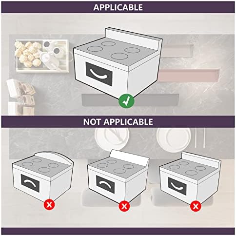 STUTOV 30" Magnetic Stove Top Shelf – Gold Spice Rack and Seasoning Organizer – Kitchen Shelf for Back of Stove – Over S