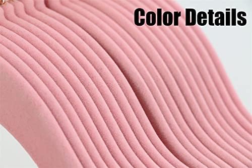 50+10 Pack Non-Slip Velvet Hangers Suit Clothes Hanger Space Saving Hangers 15~20LBS Heavy Duty 17.5"