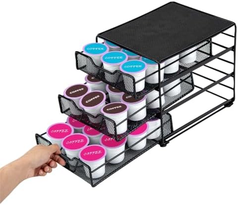 Restaurantware Coffee Pod Capsule Storage Drawer, 6.9 x 8.6 x 7.6 In