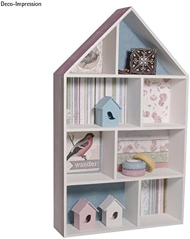 Rayher Wooden House Floating Shelf
