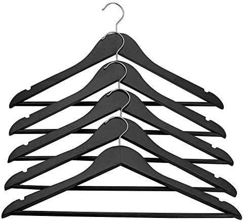 Lotus Wooden Hangers, Solid Wood Shirt Hangers,Dress Coat Jacket Clothes Hangers,with Extra Smooth Finish, 360 Degree Sw