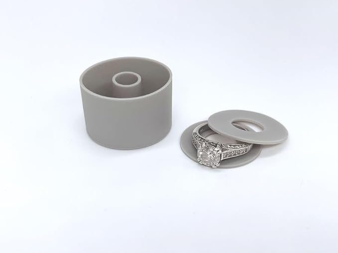 Lion Latch Travel Jewelry Box Case, Ring Holder on Shark Tank - Portable Silicon, Ring Holder Not Included | Ring Holder Not Included, Travel Jewelry Box Case Accessory
