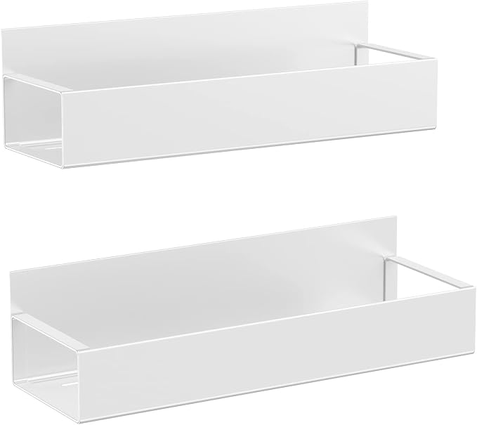 Vetacsion Metal Magnetic Book Shelf For Whiteboard, 2 Pack Magnetic Shelves For Classroom