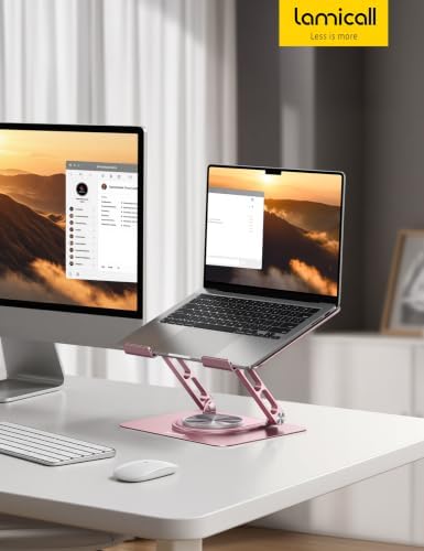 Lamicall Aluminum Laptop Stand for Desk for MacBook Neo Air Pro 10-17.3''