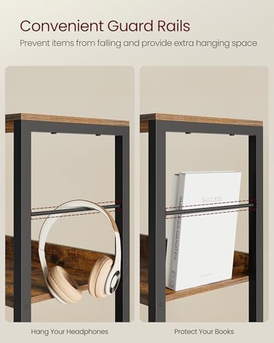 VASAGLE 6-Tier Bookshelf, Bookcase with Shelves, Storage Shelf, Living Room