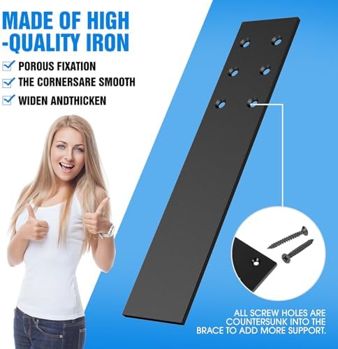 16in Countertop Support Brackets,Hidden Countertop Support,0.25" Thick