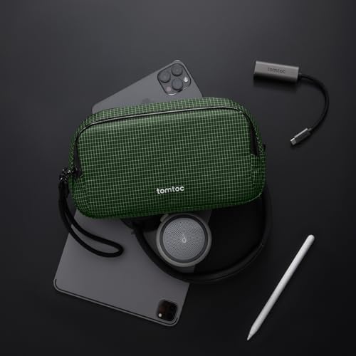 tomtoc Electronic Organizer Travel Case Performance, Dual Compartment Bag