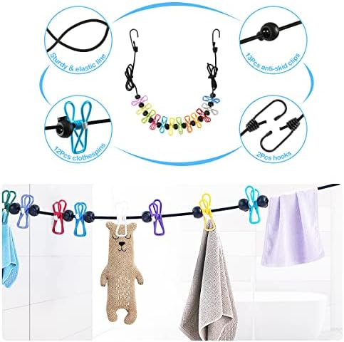 Plastic Hangers 50 Pack - Space Saving Cute Slim Hanger(Black)