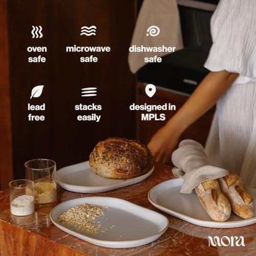 Mora Ceramic Decorative Tray - 10.6in Dish for Jewelry, Soap Dispenser, Perfume, Makeup, Accessories, Candle, in the Bat