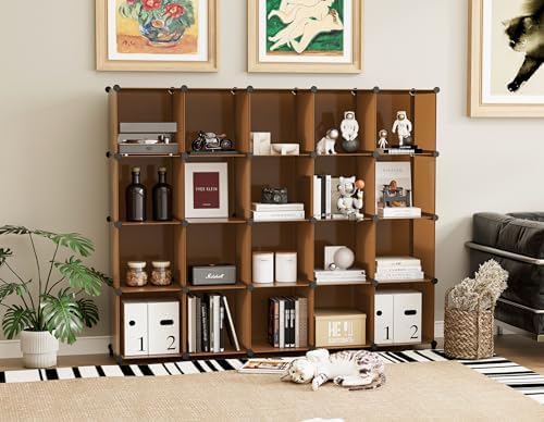 6-Cube Storage Organizer, Closet Organizer Storage Shelf Bookcase Bookshelf with Metal Hammer, Storage Cubes Organizer C