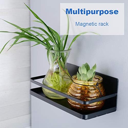 Magnetic Spice Rack, Magnet Refrigerator Spice Shelf Organizer for Spices, Jar of Olive Oil, Cooking Oils, Salt, Pepper,