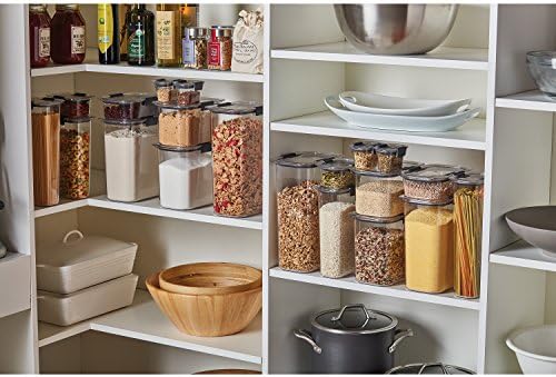 Rubbermaid Brilliance Food Storage Containers Set with Airtight Lids (12 Cup, 16 Cup)