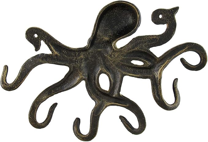 Swimming Octopus Key Hook
