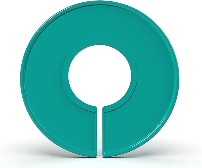 Clothes Size Dividers, Clothing Rack Size Dividers Blank - (10, Teal)
