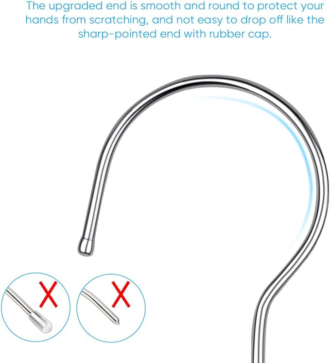 Fayleeko Stainless Steel Wire Hangers - 50 Pack Heavy Duty, Space Saving 16.5 inch Ultra Thin Coat Hangers
