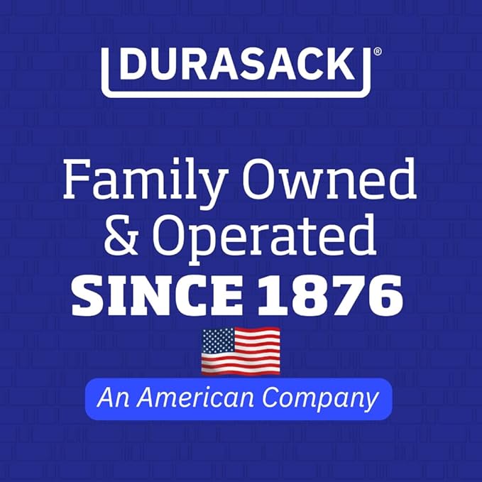 DURASACK Heavy Duty Storage Tote Bag 22-Gallon Rugged Woven Polypropylene Moving Bag, Reusable Self-Standing Design, Holds up to 500 Pounds, Single, Gingham Green