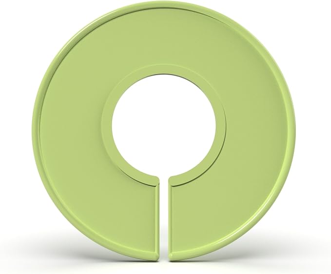 Clothes Size Dividers, Clothing Rack Size Dividers Blank - (10, Lime)