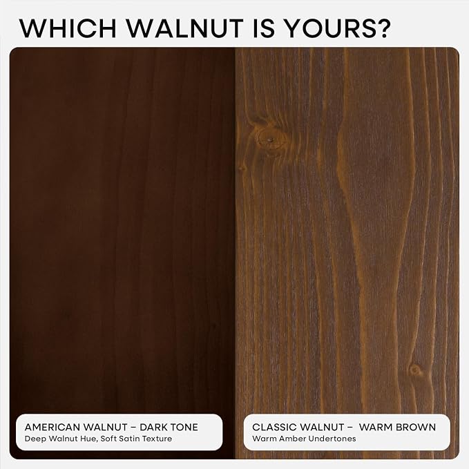 Homeforia 24inch Walnut Floating Shelves for Wall, High End Solid Real Wood 24in Floating Shelf for Bathroom, Dark Brown 24 inch Long Floating Shelves, Heavy Duty Bracket, 24 X 6.5 X 1.75 in, Set of 4