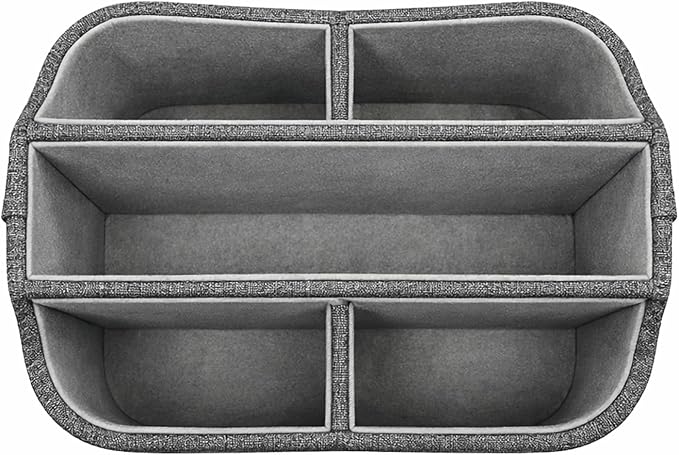 UnionBasic Rotating Desk Organizer, 360 Desk Spinning Caddy, Desktop TV Guide/Mail/Media/Remote Controller Holder Organizer, Barry Grey