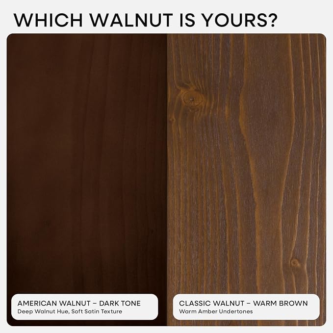 Homeforia 48 inch Walnut Floating Shelf, High End Solid Real Wood Large 48inch Floating Shelves for Wall, Dark Brown 48 inches Long Floating Shelves, Heavy Duty Bracket, 48 X 6.5 X 1.75 inch, Set of 3