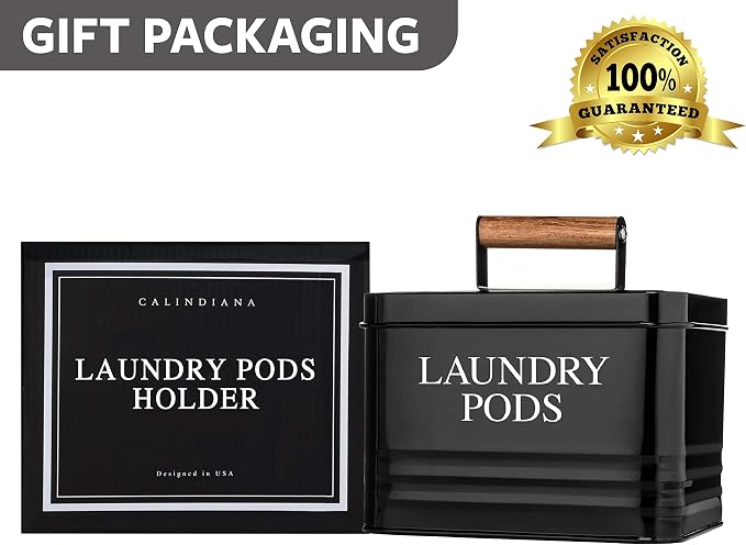 Laundry Pods Holder (BLACK)
