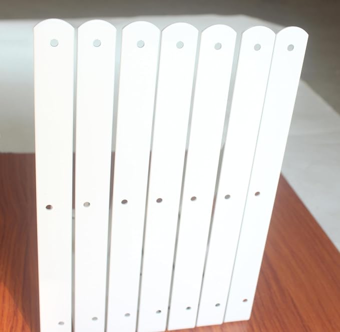 8 Pack L11 x H 8" White Heavy Duty Shelf Brackets with Screws Metal Shelf Brackets Shelf Support Angle Brackets for Shelves L Brackets Heavy Duty Floating Shelf
