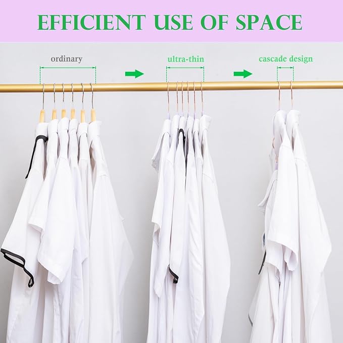 Velvet Hangers 20 Pack,16 Inch Non Slip Heart Hanger (Light Purple) | 360° Swivel Hooks, Cascade Design, Space Saving