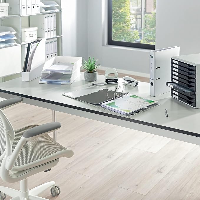 Leitz A4 Letter Tray, White, Plus Range, 52270001
