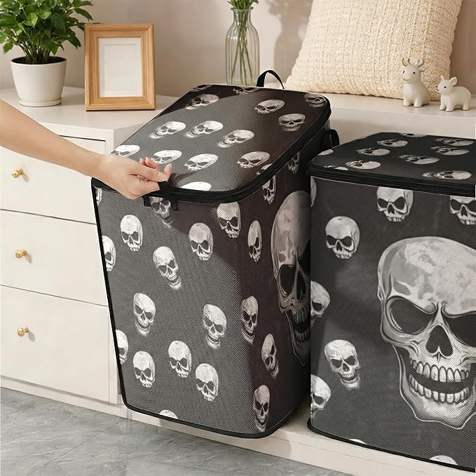2pcs blanket storage bag for under bed,closet organizers 95L | clothing sweater sheet bedding comforter duvet quilt pillow toy storage bags with lids,dorm room essentials for containers