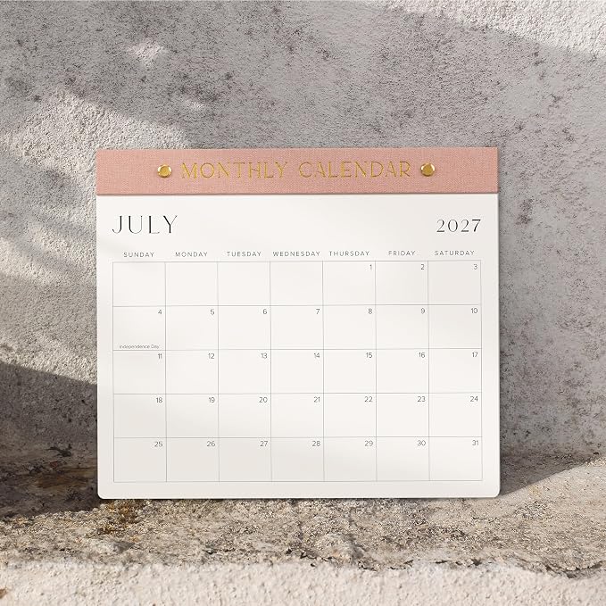 Beautiful 2026-2027 Magnetic Fridge Calendar - Runs From June 2026 Until December 2027 - The Perfect Monthly Refrigerator Paper Calendar for Easy Organizing