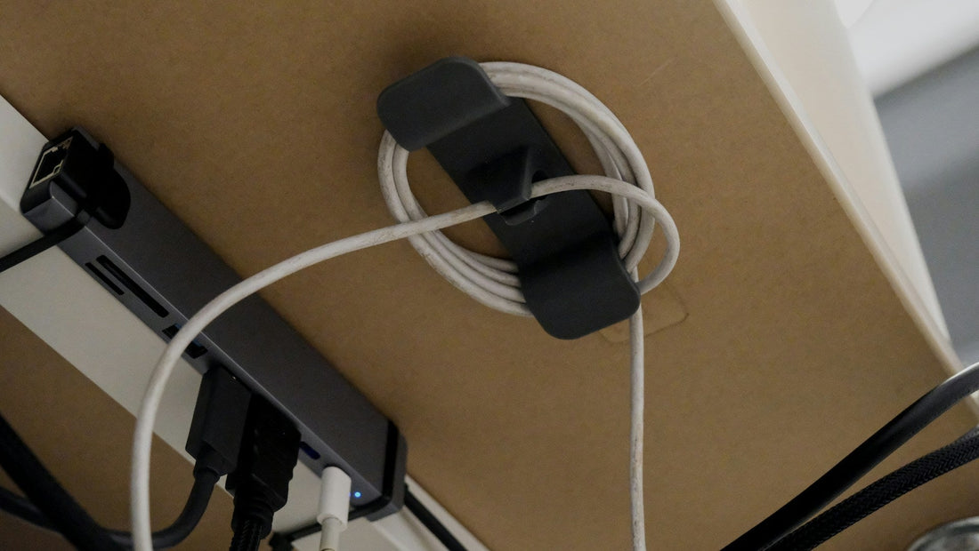 How to Deal With Cables Without Rewiring Your Desk