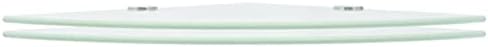 vidaXL Wall Corner Shelves 2 Pcs, Floating Corner Shelves, Display Shelves, Wall Mounted Shelf for Book DVD CD Photo Fra