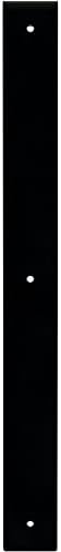 2" W x 20" D x 20" H Hamilton Steel Bracket, Powder Coated Black