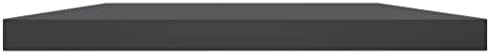 vidaXL Gray Engineered Wood Bookshelf Boards 15.7"x11.8"x0.6", Modern Style, Easy to Install and Clean, Set of 8, Ideal 