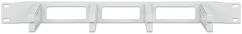 Intellinet Cable Management for 48.3 cm 19 Inch Cabinets 1 U 4 Large Plastic Rings Grey 711067